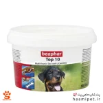خرید قرص مولتی ویتامین سگ بیفار مدل TOP 10 از پت شاپ آنلاین حامی پت