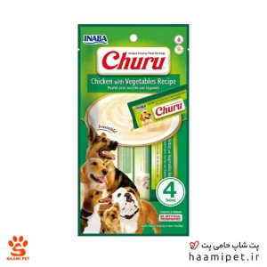 خرید بستنی تشویقی سگ مگا چورو در سه طعم از پت شاپ حامی پت