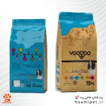 خرید غذای خشک سگ وودوو مناسب سگ های نژاد کوچک در رده سنی 6 تا 18 ماه از پت شاپ حامی پت