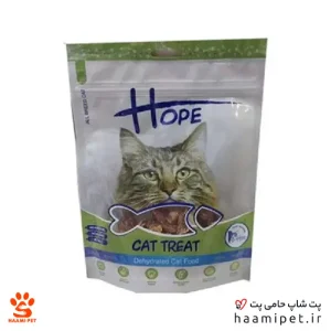 خرید تشویقی سگ Hope مدل نخودی سینه مرغ وزن 100 گرم از پت شاپ حامی پت