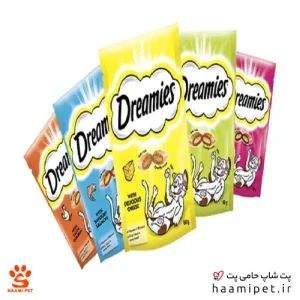 خرید تشویقی مغزدار گربه دریمیز از پت شاپ آنلاین حامی پت