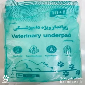 خرید پد بهداشتی حیوانات 10 عددی از پت شاپ آنلاین حامی پت
