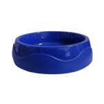 ظرف آب و غذای سگ و گربه پلاستیکی لیما پت سایز کوچک 400 میلی لیتری - رنگ آبی - پت شاپ آنلاین حامی پت