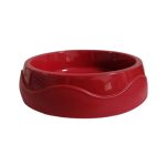 ظرف آب و غذای سگ و گربه پلاستیکی لیما پت سایز کوچک 400 میلی لیتری رنگ قرمز - پت شاپ آنلاین حامی