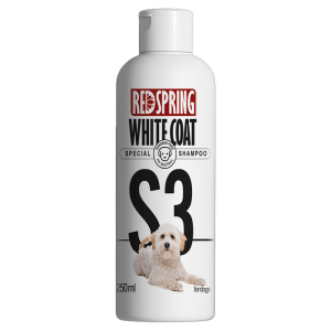 خرید شامپو مخصوص سگ با مو‌های سفید و روشن Red Spring مدل S3 حجم 250 میلی لیتر از پت شاپ آنلاین حامی پت