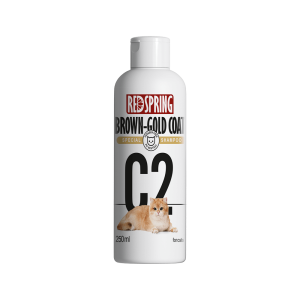 خرید شامپو اسپشیال مخصوص گربه با موهای قهوه ای و طلایی مدل C2 حجم 250 میلی لیتر از پت شاپ آنلاین حامی پت