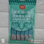 بستنی تشویقی گربه ونپی 5 عددی با طعم ماهی تن و میگو