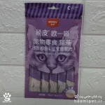 بستنی تشویقی گربه ونپی 5 عددی با طعم ماهی تن و سالمون