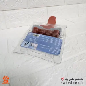 خرید برس سگ و گربه با دکمه تخلیه taotao از پت شاپ حامی پت