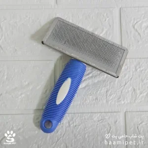 خرید برس سگ و گربه مدل دندانه فلزی DPS سایز لارج از پت شاپ حامی پت