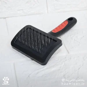 خرید برس سگ و گربه مدل دسته استخوانی سایز کوچک از پت شاپ حامی پت