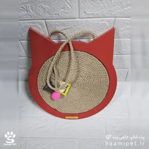 خرید اسکرچر گربه مدل آویز طرح گرد از پت شاپ گربه حامی پت