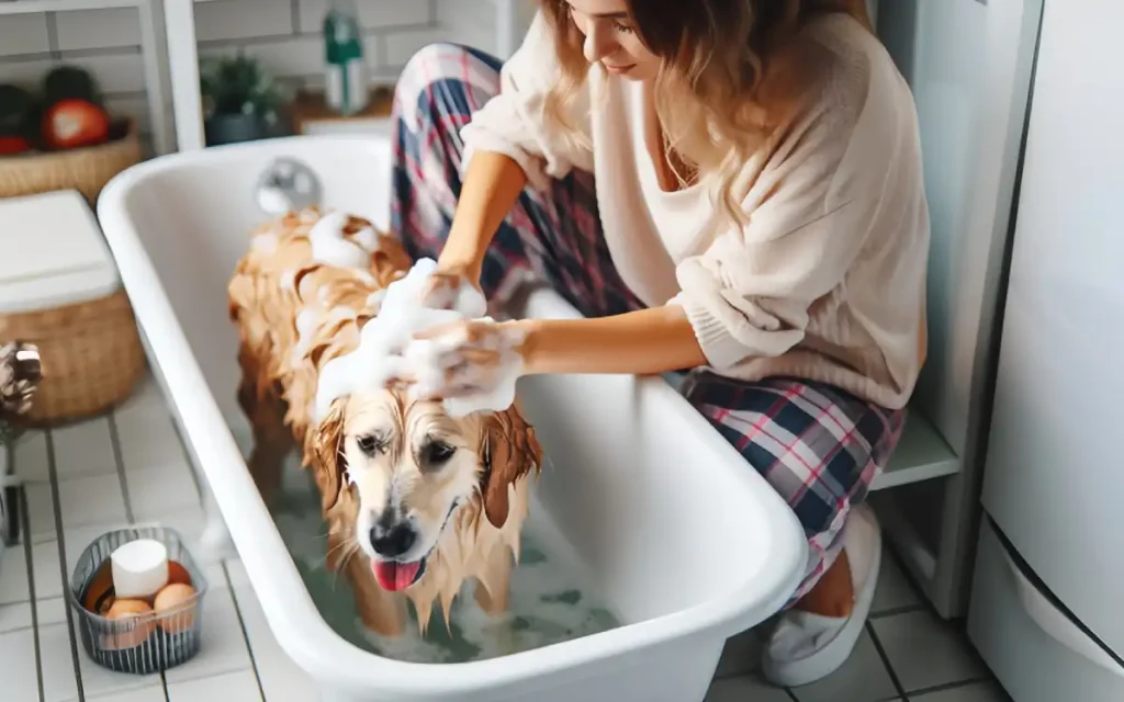 ۸ نکته برای حمام کردن سگ در زمستان، با این نکات مهم سگ را به راحتی حمام کنید - پت شاپ حامی پت