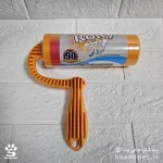 خرید پرزگیر رولی 90 لایه - رنگ نارنجی از پت شاپ آنلاین حامی پت