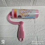 خرید پرزگیر رولی 90 لایه - رنگ صورتی از پت شاپ آنلاین حامی پت