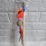 چوب بازی گربه جنس چوب و کنف 50 سانتی‌ متر - Image 6