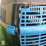 خرید باکس حمل سگ و گربه سایز 2 ترک رنگ آبی از پت شاپ حامی پت