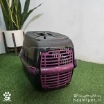 خرید باکس حمل سگ و گربه سایز 2 ترک رنگ بنفش از پت شاپ حامی پت