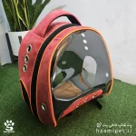 خرید کیف حمل سگ و گربه طرح فضایی (طرح مارس) از پت شاپ حامی پت