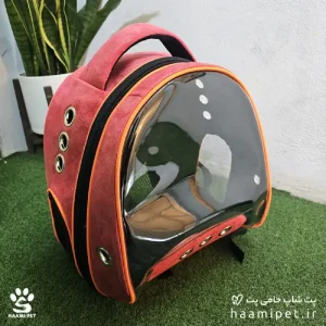 خرید کیف حمل سگ و گربه طرح فضایی (طرح مارس) از پت شاپ حامی پت