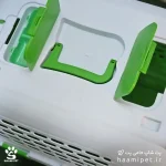 دستگیره باکس حمل سگ و گربه دنیل مدل MAX سایز 3/5 - پت شاپ حامی پت