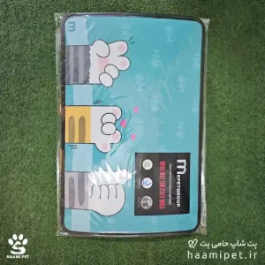 خرید مت زیرانداز ظرف آب و غذا سگ و گربه طرح پنجول از پت شاپ حامی پت