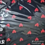 خرید مت زیرانداز ظرف آب و غذا طرح قلب سگ و گربه از پت شاپ حامی پت