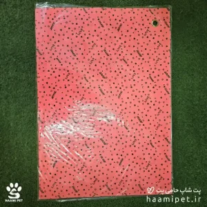 خرید مت نانو مخصوص ظرف آب و غذا رنگ صورتی سگ و گربه از پت شاپ آنلاین حامی پت