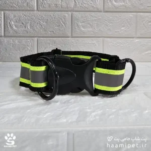 خرید قلاده کتفی سگ مدل شبرنگ قطر 3/7 سانتی سبز مخصوص سگ نژاد بزرگ از پت شاپ سگ حامی پت