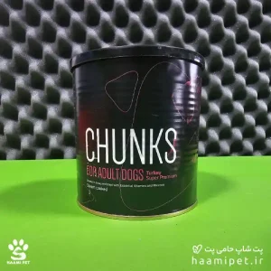 خرید کنسرو چانک سگ فیفورا با طعم بوقلمون وزن 400 گرم از پت شاپ سگ حامی پت