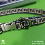 پک هدیه قلاده سگ طرح فندی VIP سایز S - پت شاپ حامی پت