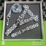 پک هدیه قلاده سگ طرح ستاره vip سایز M - پت شاپ حامی پت