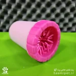 خرید پنجه شور سگ و گربه سایز لارج رنگ صورتی از پت شاپ حامی پت