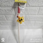 خرید چوب بازی گربه (با کت نیپ) طرح ستاره از پت شاپ گربه حامی پت