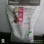 خرید غذای خشک گربه بالغ مونلو مدل میکس از پت شاپ حامی پت