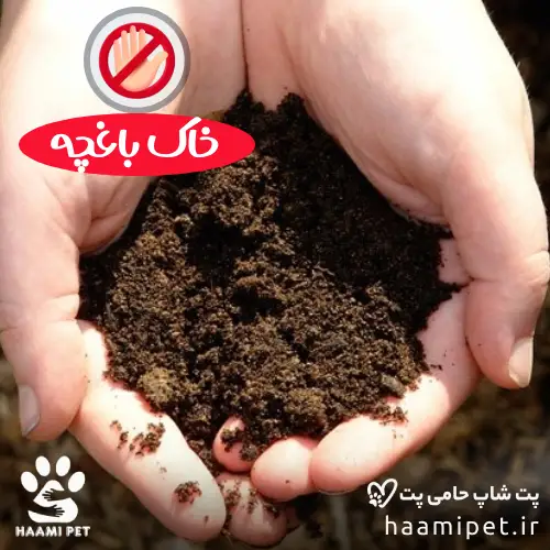 از هیچ خاکی بجز خاک گربه استفاده نکنید - از خاک باغچه به عنوان خاک گربه استفاده نکنید - پت شاپ حامی پت