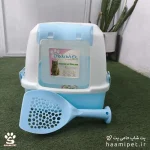 ظرف خاک دنیل آبی روشن