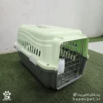 باکس حمل سگ و گربه سایز 2 رنگ سبز نعنایی