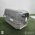 باکس حمل سگ و گربه سایز 2 رنگ خاکستری