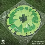 خرید چمن تشویقی سگ و گربه طرح دایره ای سایز بزرگ - پت شاپ حامی پت