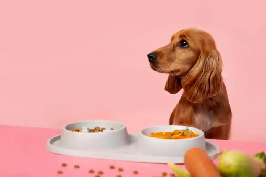 چگونه روند غذایی سگ خود را تغییر دهیم؟ - بهترین غذای سگ - پت شاپ حامی پت