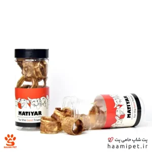 تشویقی سگ نای انگشتری گوساله ماتیار - پت شاپ حامی پت