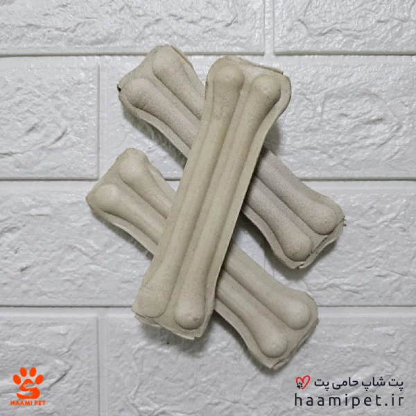 64565-haamipet-products-img تشویقی سگ استخوان فلورایدی دنتال 15 سانت(هر عدد) - Image 1