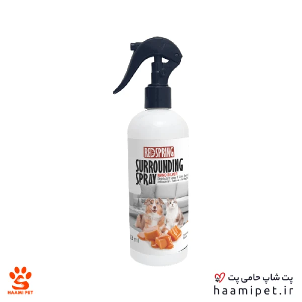 43334-haamipet-products-img اسپری ضد عفونی کننده محیط با عصاره کارامل رداسپرینگ 500 میلی لیتر - Image 1