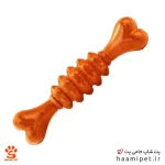 تشویقی دنتال رژیمی سگ دنتالایت استخوانی 18 عددی طعم پرتغالی - Image 2