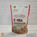 تشویقی دنتال رژیمی سگ دنتالایت استخوانی 18 عددی طعم پرتغالی