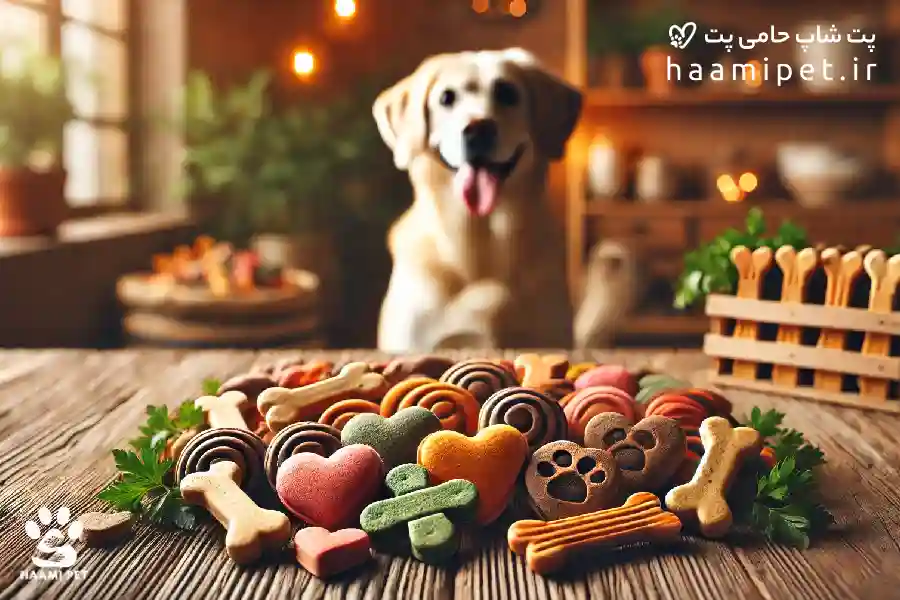 غذای تشویقی سگ - خرید تشویقی سگ - پت شاپ سگ حامی پت