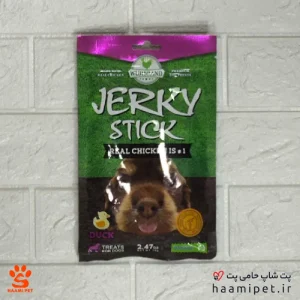 تشویقی سگ جرکی استیک با طعم اردک 70 گرم