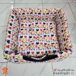 تشک سگ و گربه 3 حالته طرح گربه های کیوت