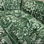 تشک سگ و گربه شش ضلعی رنگ سبز